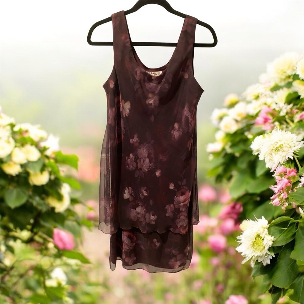 Patra Deep Purple Dress